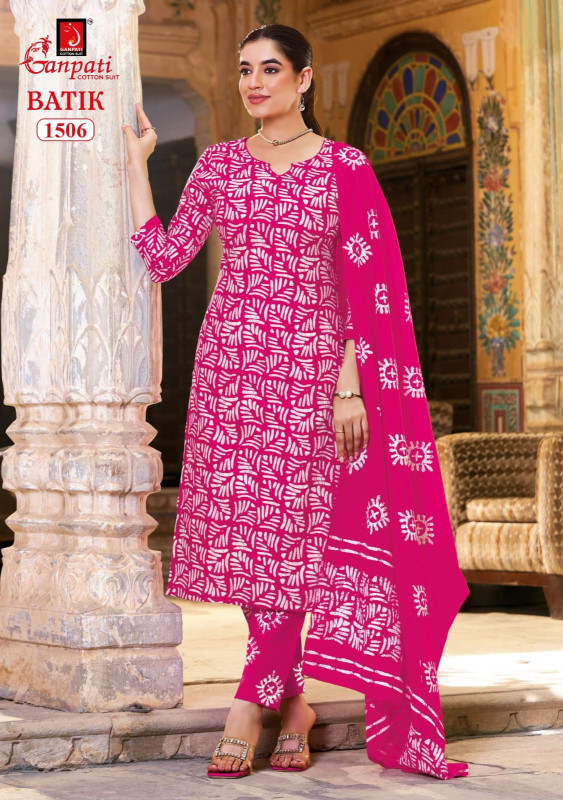 COTTON DRESSES(BATIK PRINT)