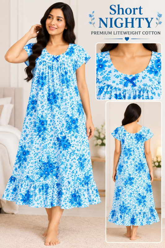 SHORT NIGHTY(SLEEP WEAR)