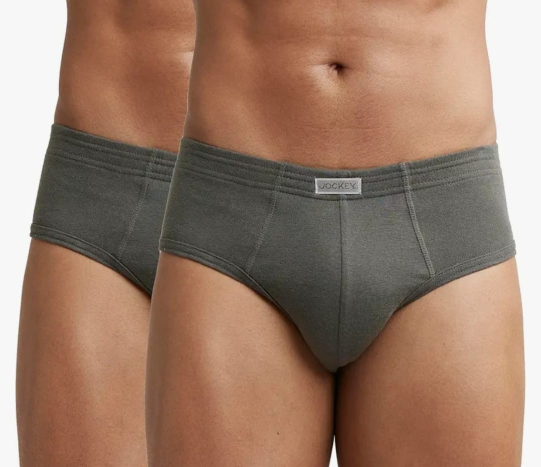 JOCKEY 1009 MENS BRIEF (2 PC  PACK)