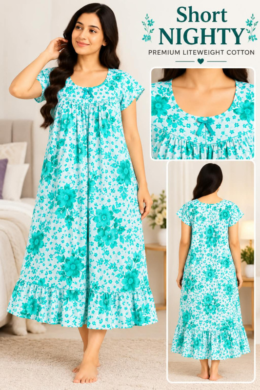 SHORT NIGHTY(SLEEP WEAR)