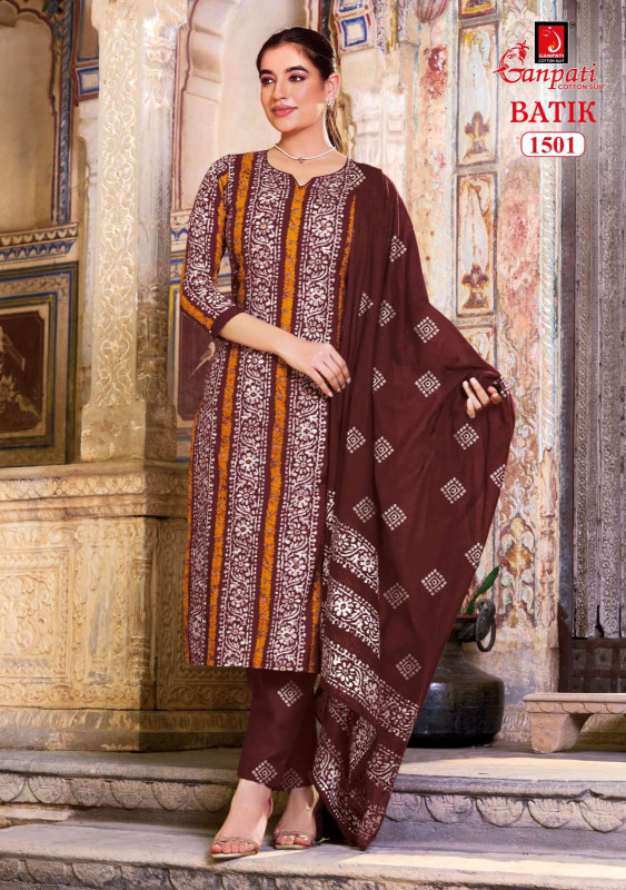 COTTON DRESSES(BATIK PRINT)