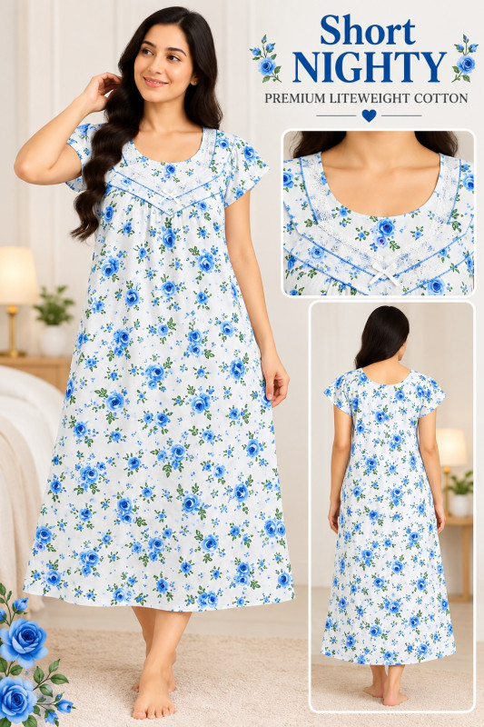 SHORT NIGHTY(SLEEP WEAR)