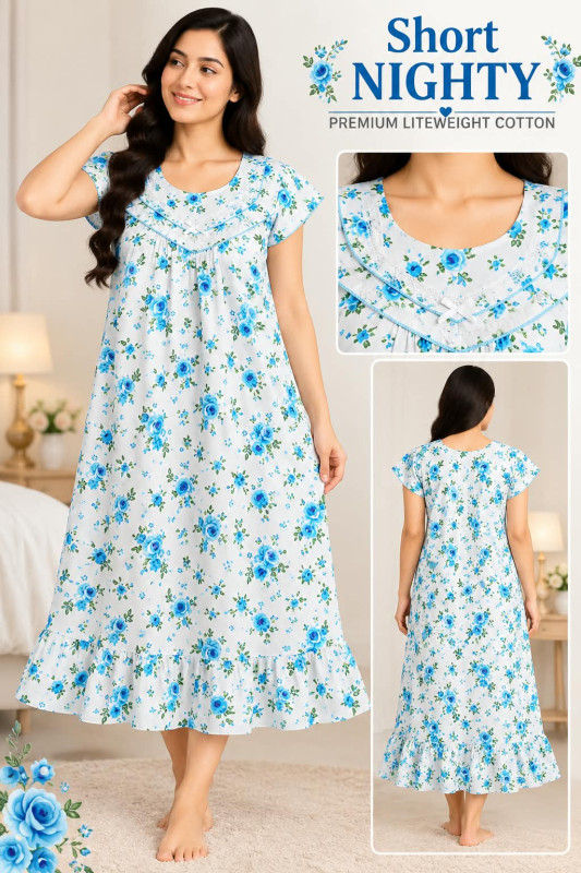 SHORT NIGHTY(SLEEP WEAR)